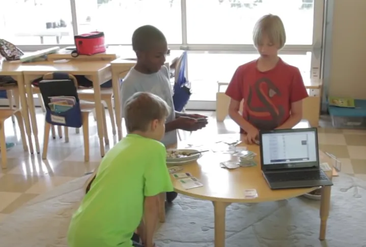 Young learners exploring together in the Spark Studio